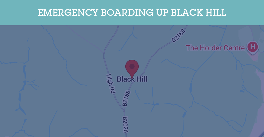 Emergency Boarding Up Services in Black Hill - TN6