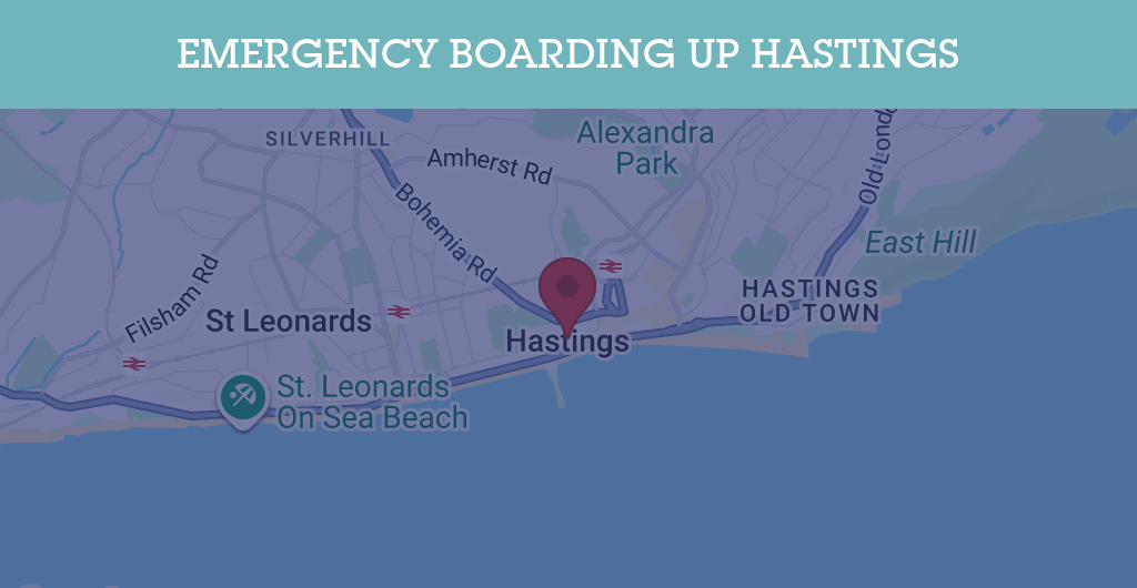 Emergency Boarding Up Services in Hastings - TN35