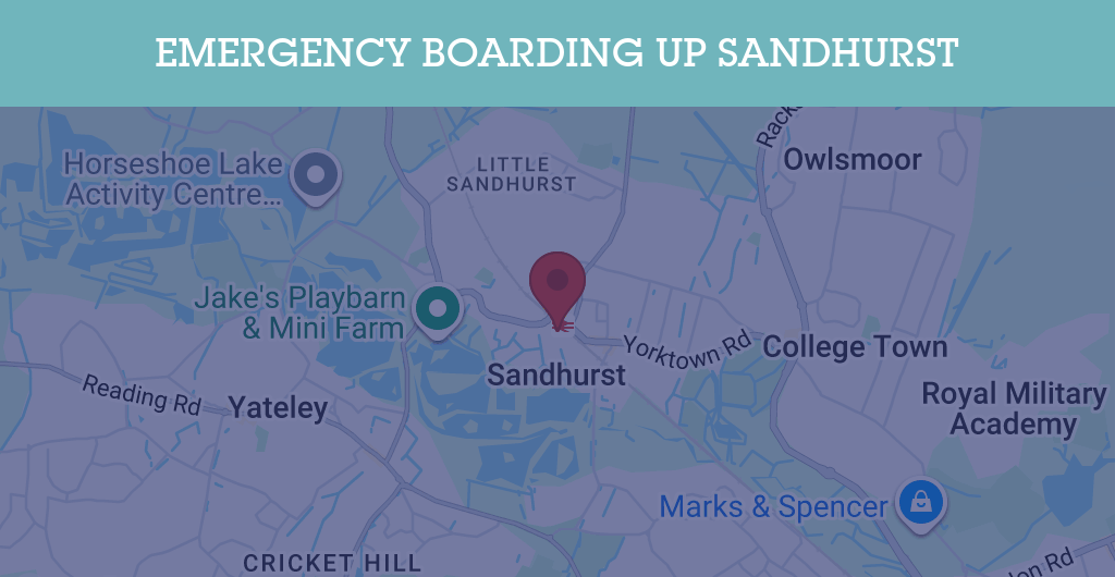 Emergency Boarding Up Services in Sandhurst - TN18